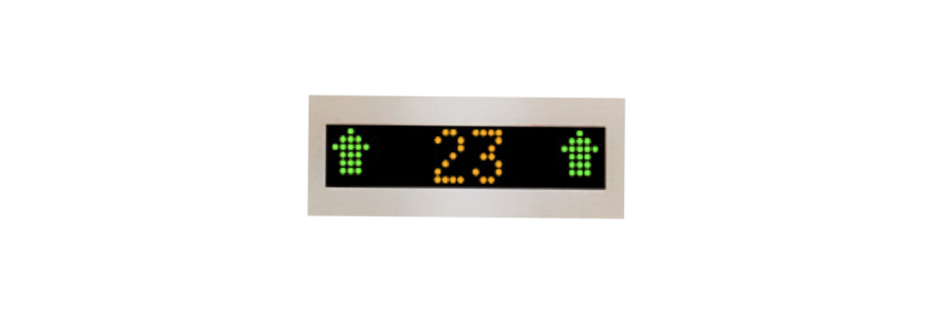 Three Colour LED Dot Matrix Display Indicator: MFCU50 - 7H (50MM ...