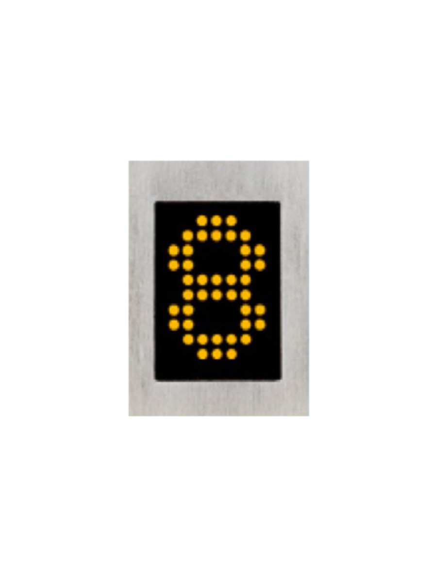 Three Colour LED Dot Matrix Display Indicator: MFCU76 - 1 (76MM ...