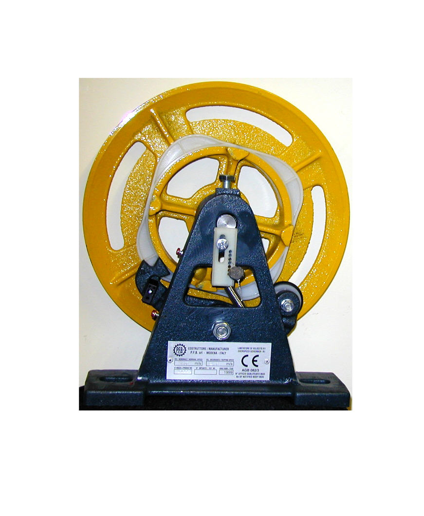 R1 Lr 300mm Overspeed Governor Bi Directional Elevator Equipment