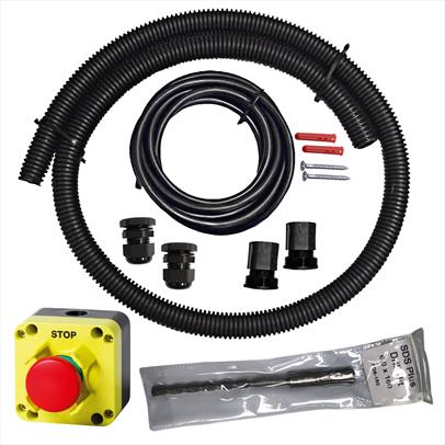 Push/Pull Type Stop Switch Kit With Guard Kit